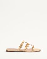 ROCKSTUD LAMINATED NAPPA SLIDE SANDAL - Image 5